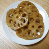 レンジで簡単にできる蓮根のきんぴら